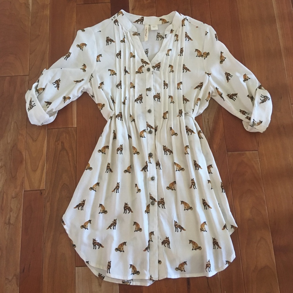 Fox Print Tunic